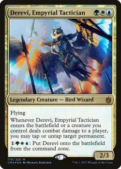 MTG English Derevi, Empyrial Tactician NM Foil Commander Anthology - Image 1
