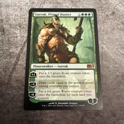 Garruk Primal Hunter - Magic 2012 - MTG Magic the Gathering - NM - Image 1