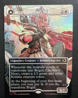 Brigid, Clachan's Heart (Borderless) Lorwyn Eclipsed Foil - Image 1