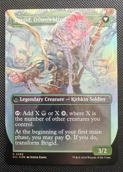 Brigid, Clachan's Heart (Borderless) Lorwyn Eclipsed Foil - Image 2