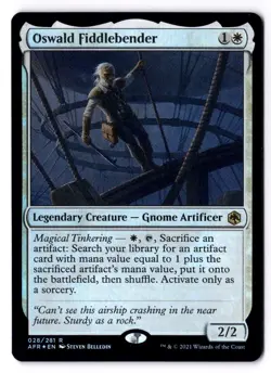 Oswald Fiddlebender NM* FOIL Adventures In Forgotten Realms 028/281 -UnltdCards - Image 1