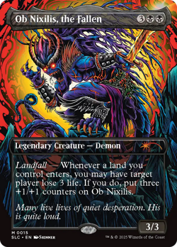 Ob Nixilis, the Fallen Secret Lair Countdown Kit - Near Mint Foil - Image 1