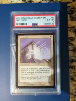 Magic: The Gathering Replenish Sorcery Regular White Urza's Destiny Jim Nelson - Image 1