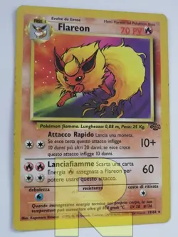 Flareon ® Jungle 19/64 ® Rara ® Pokemon ® Italiano ® EX - Image 1