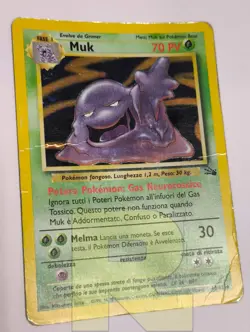 Muk ® Fossil 13/62 ® Rara Holo Foil ® Pokemon ® Italiano ® Poor - Image 2
