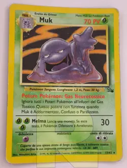 Muk ® Fossil 13/62 ® Rara Holo Foil ® Pokemon ® Italiano ® Poor - Image 3