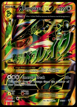 M Rayquaza EX 98/98 JUMBO OVERSIZED Black Star Promo Pokemon Card - 1 - Image 1
