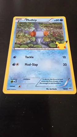 Pokemon Karte McDonalds 25th Anniversary Hydropi Mudkip 19/25 Promo Deutsch 2021 - Image 5