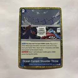 Ocean Current Shoulder Throw OP14-058 R Foil The Azure Sea's Seven One Piece NM - Image 1