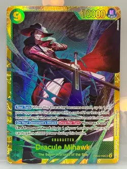One Piece - Dracule Mihawk - OP14-119 - The Azure Sea's Seven Foil - TCG - Image 1
