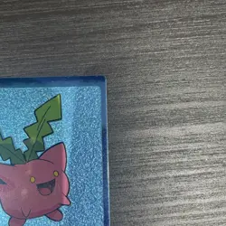 Pokemon Vintage 2000 Japanese Meiji Blue Foil Promo HOPPIP / HANECCO Card - Image 4