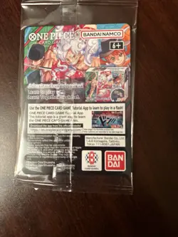 🔥🏀One Piece Monkey.D.Luffy US College Basketball Promo Card *SEALED*🔥🏀 - Image 2