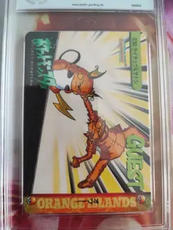 Pokemon Card 230 Raichu Ash Carddass Vending TV Series 6 Japanese PGS PSA 10 - Image 3