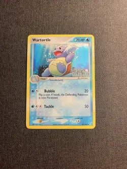 Pokemon TCG 2006 Wartortle Reverse Holo Card 42/100 Stamped Crystal Guardians MP - Image 1