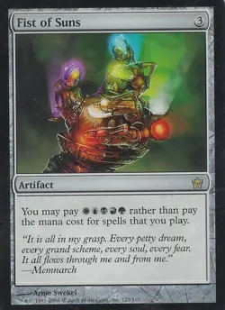 MTG English Fist of Suns NM Foil Fifth Dawn - Image 1