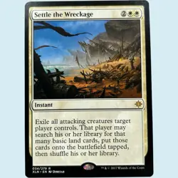 Settle the Wreckage, Ixalan, NM Near Mint, Magic the Gathering MTG - Image 1
