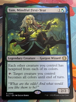 Tam, Mindful First-Year Lorwyn Eclipsed 245 Non-Foil NM MTG English - Image 1