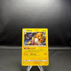 Raichu 41/147 SM Burning Shadows Holo Rare Card NM/M Pokemon Card TCG - Image 1