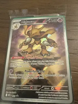 Alakazam - Pokemon Mega Evolutions - ETB Promo - SEALED - Image 1