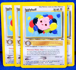 Igglybuff Neo Discovery Near Mint 40/75 Regular Uncommon Pokemon - Image 1