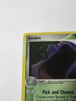 2006 Pokemon Swalot 11/100 Crystal Guardians Holo EX - Image 4