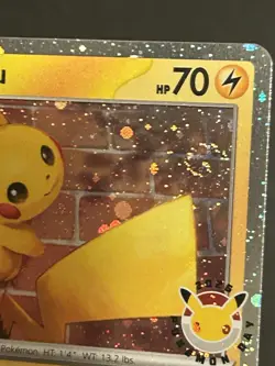 2026 Pokemon Day 30th Anniversary Pikachu 051 Stamped Promo with Swirl! - Image 2