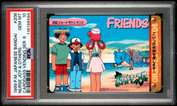 PSA 10 GEM 1999 POKEMON JAPANESE BANDAI CARDDASS VENDING 208 NURSE JOY & OTHERS - Image 1