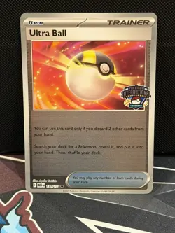 Pokemon TCG - Ultra Ball Trainer (Item) [EUIC LONDON 2026 PROMO STAMP] - Image 1
