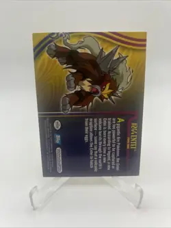 2001 Topps Pokemon Johto #244 Entei TV Animation Edition Nintendo LP - Image 2