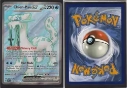 Chien-Pao ex 236/193 Ultra Rare Paldea Evolved Pokemon Holo NM - Image 3