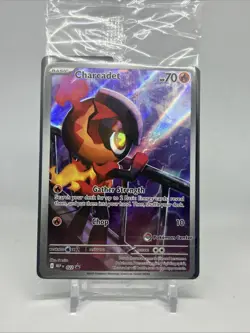 Charcadet 022 Pokemon Center Phantasmal Flames ETB Stamped Promo SEALED NM - Image 1