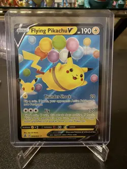2021 Pokemon Celebrations Flying Pikachu V NM - Image 1