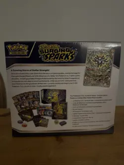 Pokemon TCG Surging Sparks Pokemon Center Elite Trainer Box ETB New/Sealed - Image 2