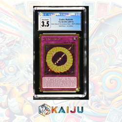 Yu-Gi-Oh! Cubic Rebirth 1st Ed MVP1-ENG43 Gold Rare CGC 3.5 HOT 🗑🔥GARBAGE🔥🗑 - Image 1