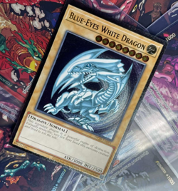 Blue-Eyes White Dragon OP28-EN001 OTS Tournament Pack 28 Unlimited NM - Image 1