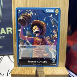 P-047 Monkey.D.Luffy Leader Promo One Piece TCG English Card - Image 2