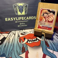 P-001 Monkey.D.Luffy Promo Pack 2022 Promo Pre-errata One Piece TCG English Card - Image 1