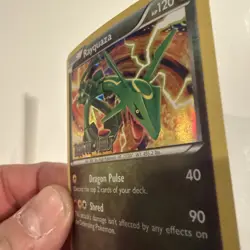 Rayquaza Holo Stamped (11/20) Dragon Vault Pokemon Card LP - Image 3