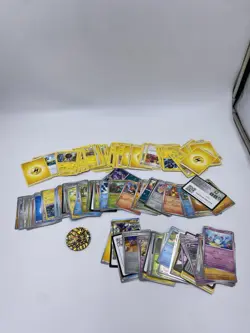 Pokemon Card Lot Over 150 Cards Very Good Condition - Image 1