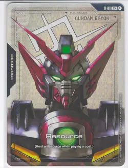 Gundam Epyon - R-011 C+ Gundam Card Game - Near Mint/Mint - Image 1