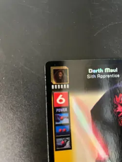 Darth Maul Rare Foil Decipher 1999 Young Jedi Menace of Darth Maul CCG Card - Image 2
