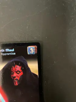 Darth Maul Rare Foil Decipher 1999 Young Jedi Menace of Darth Maul CCG Card - Image 3