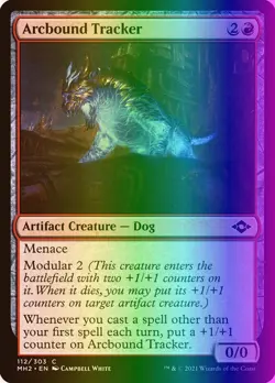 MTG Magic the Gathering Arcbound Tracker (112/767) Modern Horizons 2 LP FOIL - Image 1
