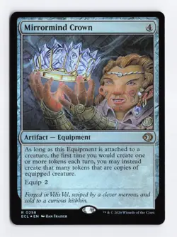 Mirrormind Crown #258 FOIL Rare MTG Lorwyn Eclipsed ECL PACK FRESH - Image 1