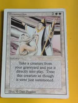Resurrection x3 Revised Sorcery Magic the Gathering 3Card. Well Played - Image 3