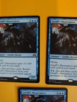 Geralf's Masterpiece x3 Zombie horror mythic Shadows over Innistrad. MTG Card. - Image 2