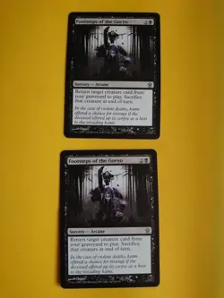 Footsteps of the Goryo x2 Kamigawa Sorcery arcane Magic the Gathering 2 Card. - Image 1
