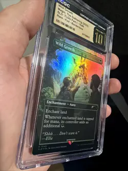 Wild Growth Secret Lair The Last Of Us Magic The Gathering CGC Pristine 10 💎 - Image 4