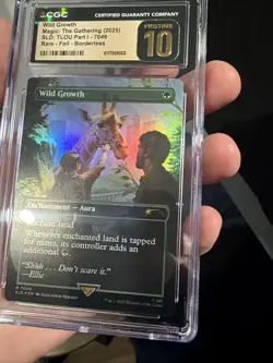 Wild Growth Secret Lair The Last Of Us Magic The Gathering CGC Pristine 10 💎 - Image 5