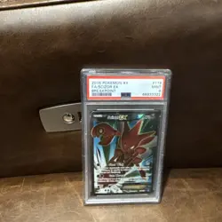 Pokemon Scizor EX Full Art 119/122 Breakpoint Ultra Rare Holo PSA 9 2016 - Image 2